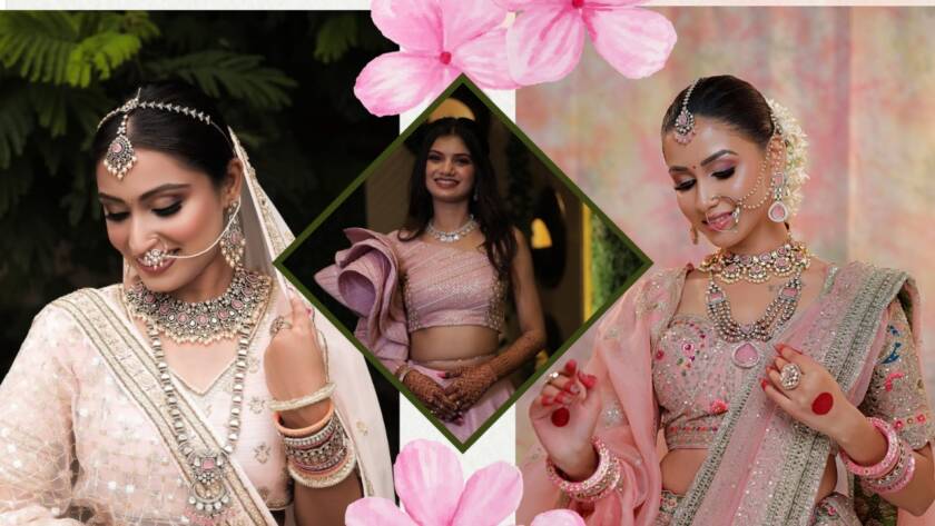 Bridal makeup services at The Beauty Town Salon in Vadodara with premium brands, jewelry, and hairstyling for weddings.